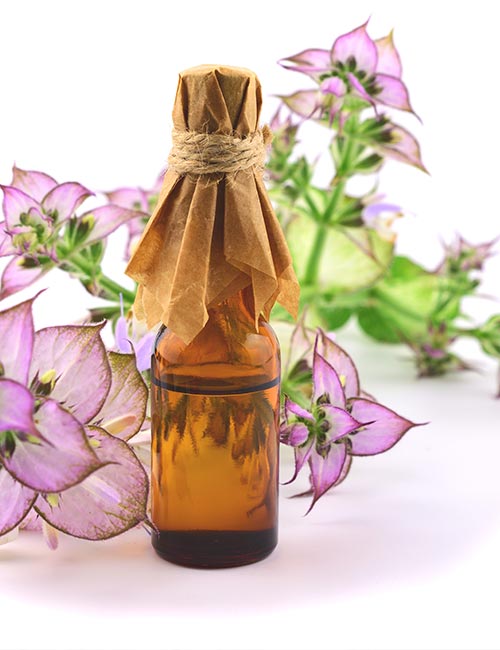 Clary sage essential oil for hair growth