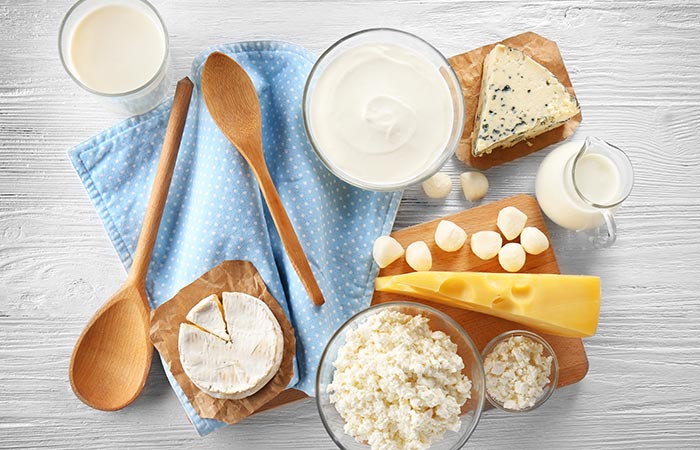 Dairy products for boost dopamine levels