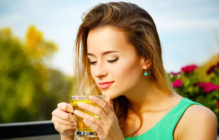 Drink Chamomile Peppermint Tea