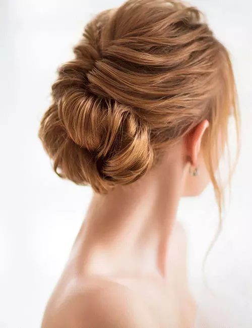 Fishtail Braided Low Bun