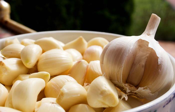 Garlic for shingles