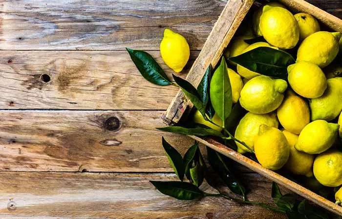 Lemon as one of the ways to lighten your skin tone