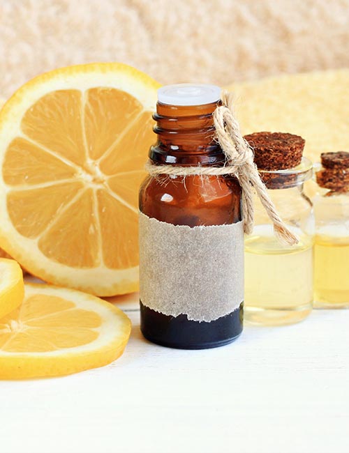 Lemon essential oil for hair growth