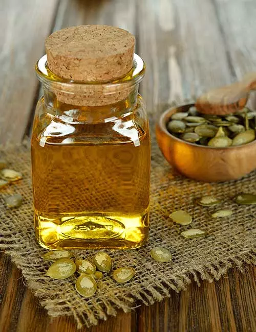 Pumpkin seed essential oil for hair growth