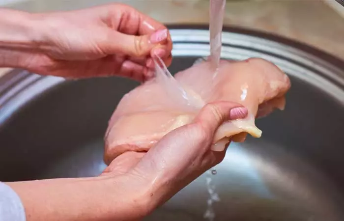 Rinsing The Chicken Before Cooking