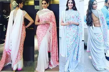 The Double Saree Style