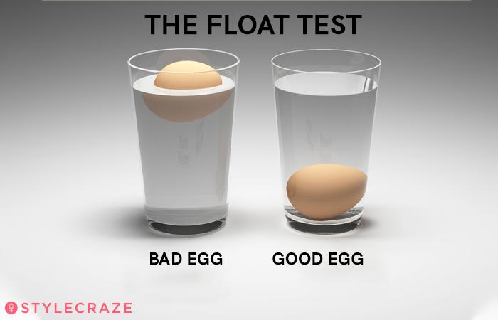 How check if eggs are good