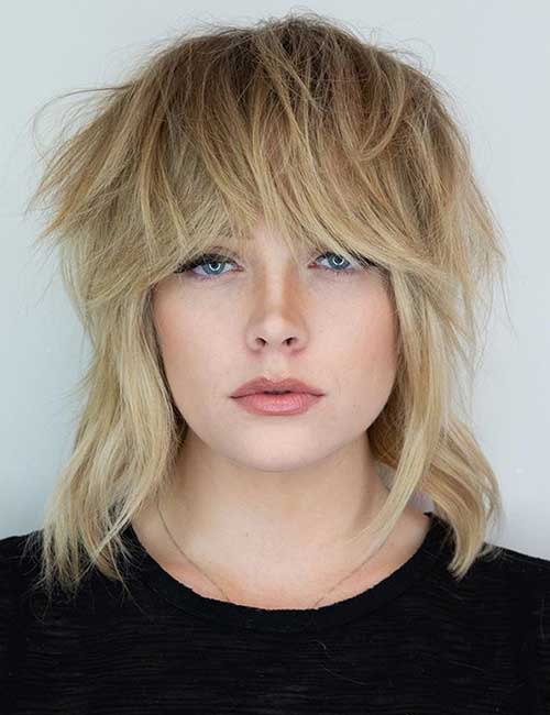 50 Latest Shag Haircuts Based On Your Face Outline