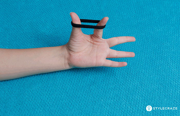 Thumb extension exercise