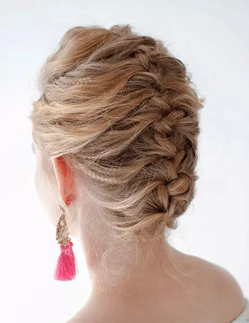 Tucked-in Crown Braid