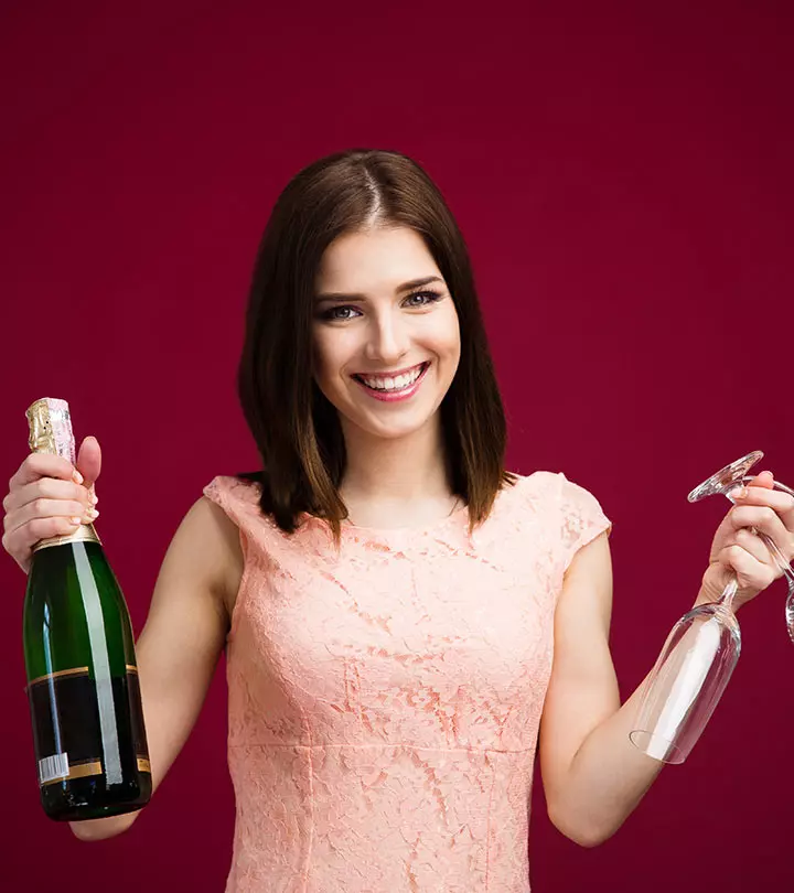 Why I Wash And Style My Hair With Champagne