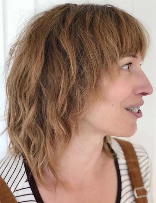 50 Latest Shag Haircuts Based On Your Face Outline