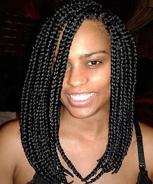 Long Braided Bob Hairstyles