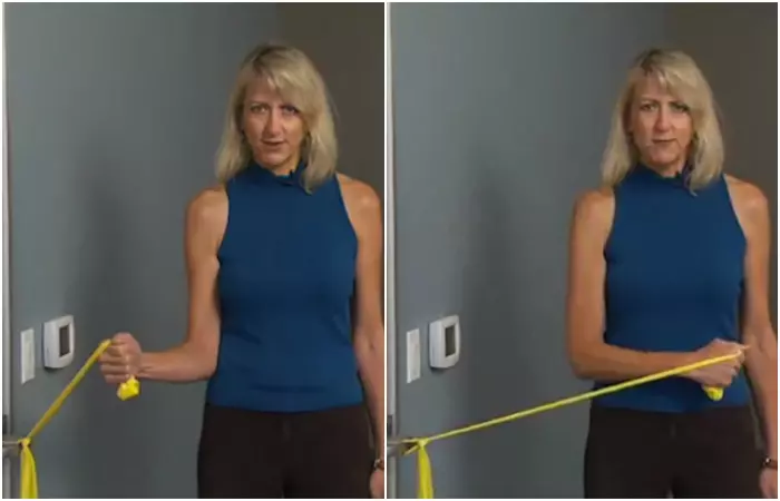 Shoulder internal rotation rotator cuff exercises
