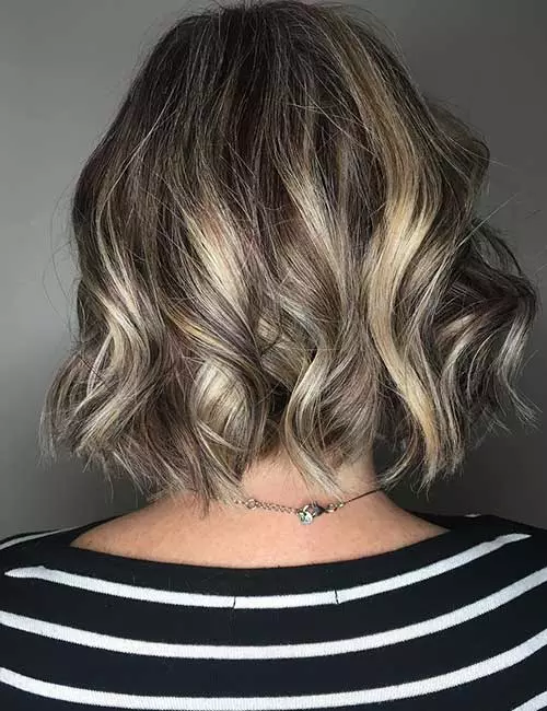 Bronde winter hair color