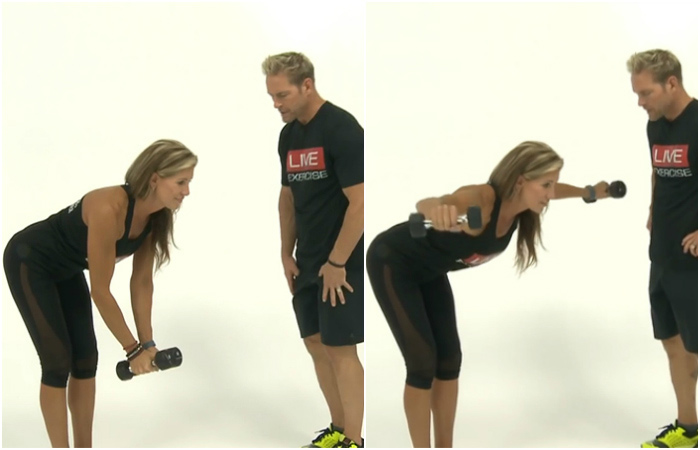 Reverse fly rotator cuff exercises