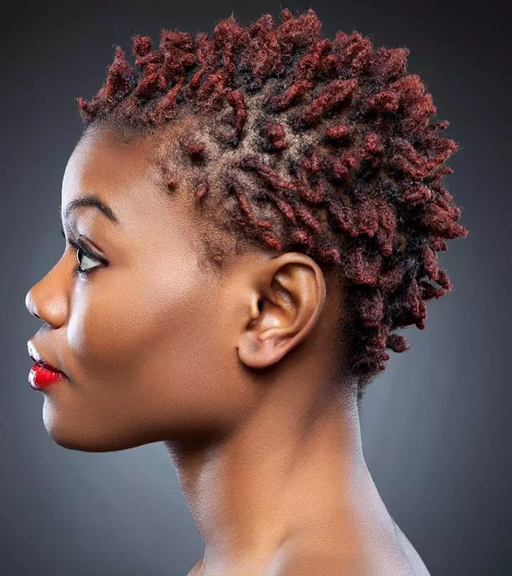 There’s no better, stylish, and creative way to embrace and flaunt your short natural locks. 