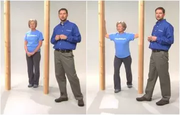 Doorway stretch rotator cuff exercises