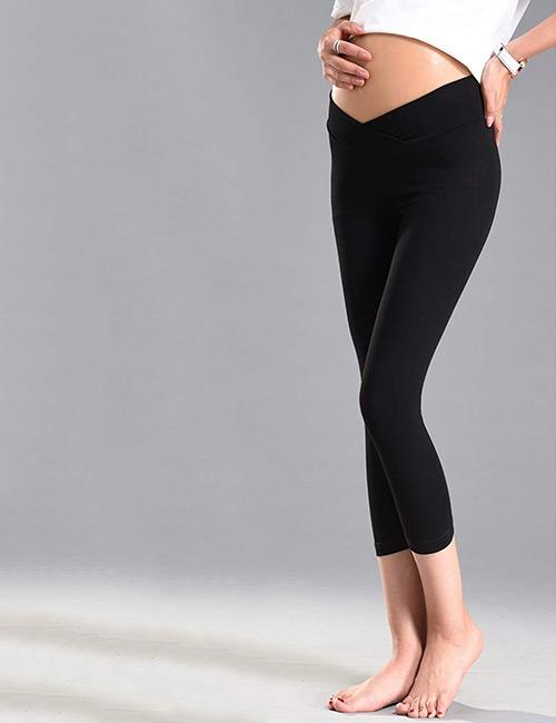 Foucome Under The Belly Maternity Leggings