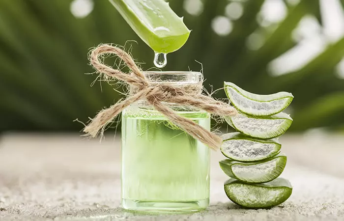 Aloe vera to remove tan from hands