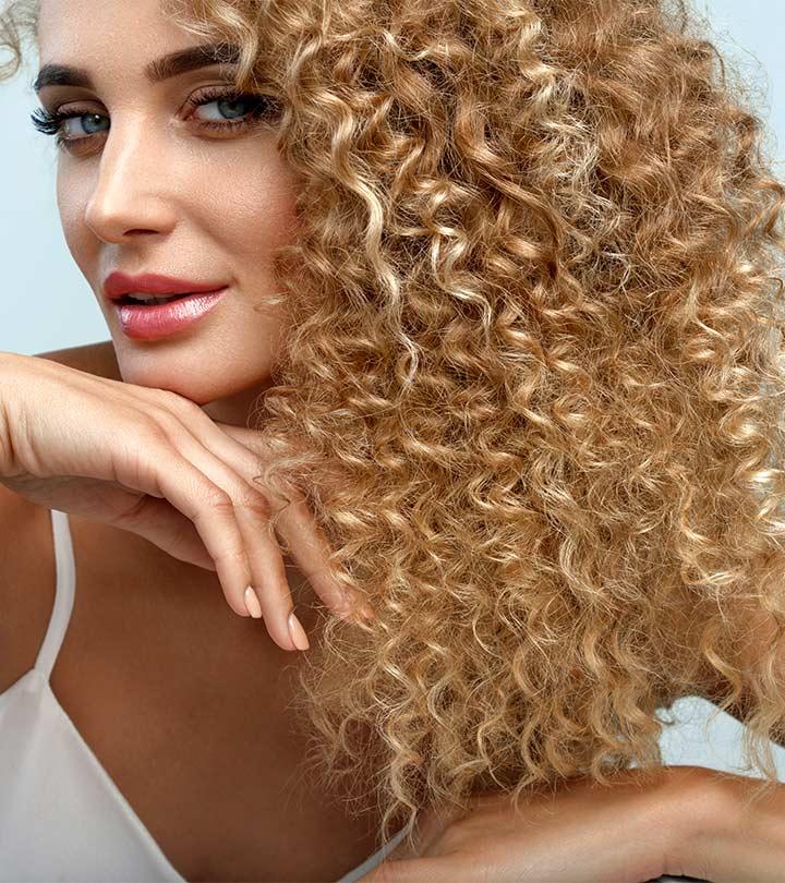 Long Blonde Curly Hairstyles Susanti Fanida 