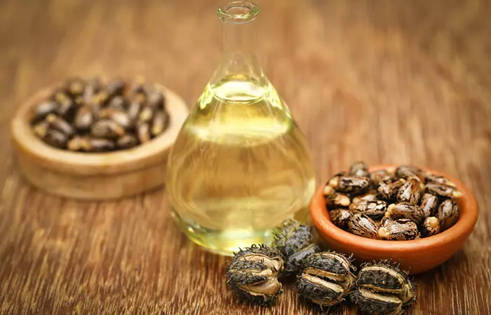 Castor oil and black seed oil for hair growth