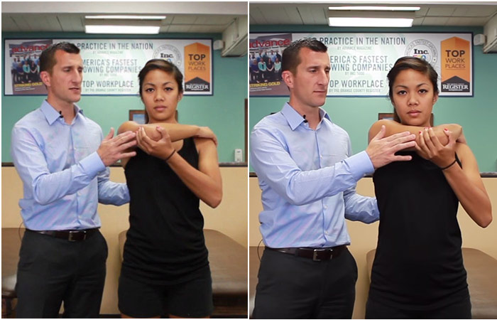 Crossover Arm Stretch - Rotator Cuff Exercises