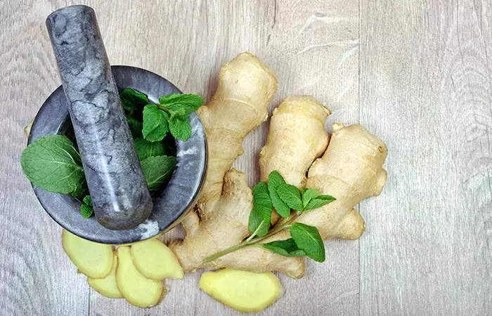 Ginger for tendonitis