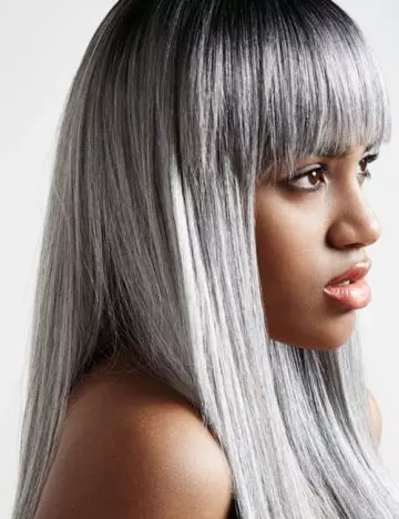 Gray ombre hair color for short hair