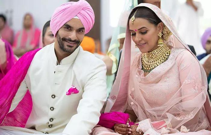 Neha Dhupia And Angad Bedi