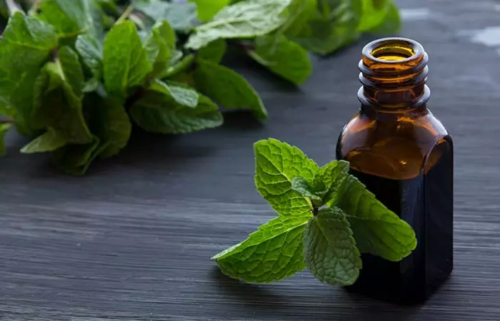 Peppermint oil for cubital tunnel syndrome