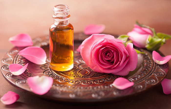 3.Massage With Rose Oil