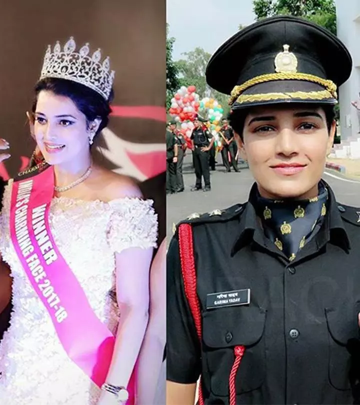 Beauty Pageant Winner Now An Army Officer, Netizens Go Gaga Over Lt. Garima Yadav’s Life Journey