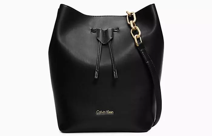 Calvin Klein reversible medium bucket bag among best bucket bags