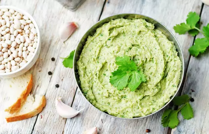 Cilantro Hummus