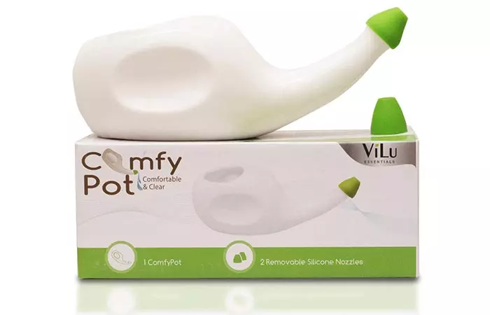 ComfyPot Comfortable & Clear Neti Pot - Best Neti Pots