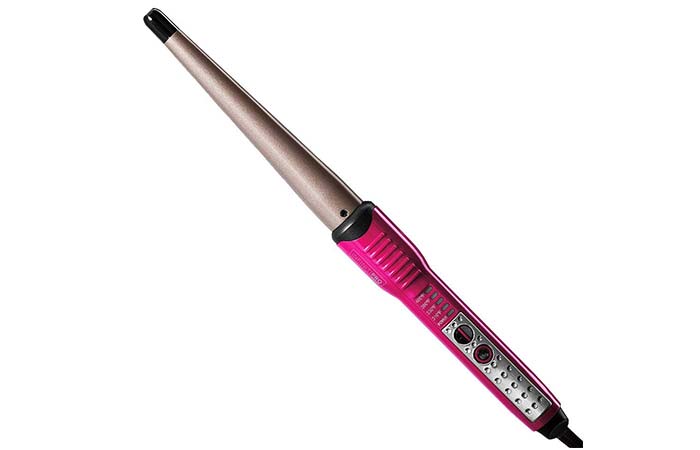 Conair Infiniti Pro Tourmaline Ceramic Curling Wand - Rasberry