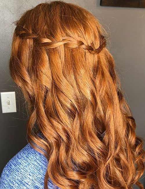 Crown Waterfall Braid