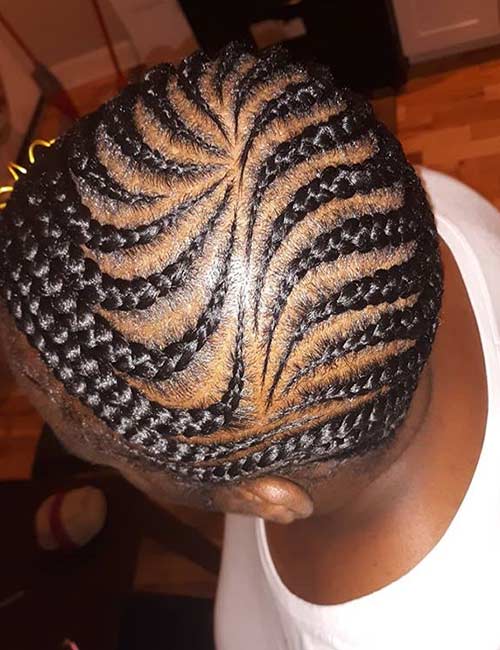 Designer side braids for the creative hearts