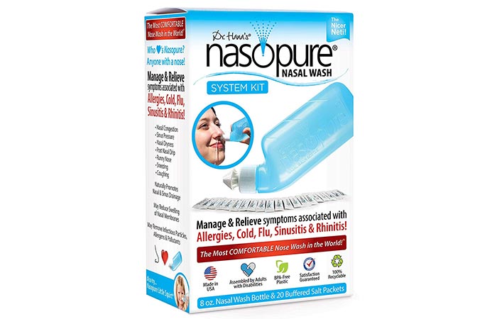 Dr. Hana’s Nasopure Nasal Wash - Best Neti Pots