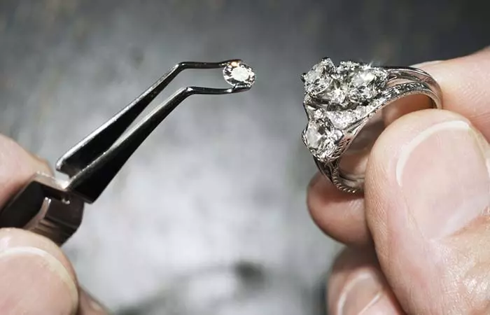 Examine The Metal In Which It Is Set