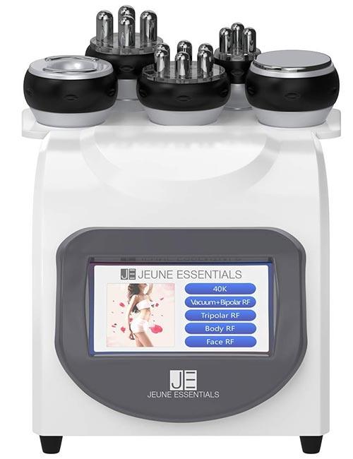 Jeune Essentials Portable 5 in 1 Ultrasonic Cavitation Fat Removal Body Shaping Machine 