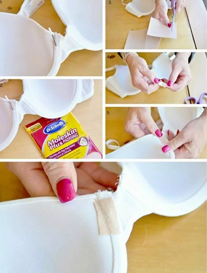  Make Use Of Moleskin To Fix The Underwire Bras