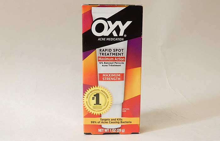 Ação Máxima do Tratamento Oxy Rapid Spot