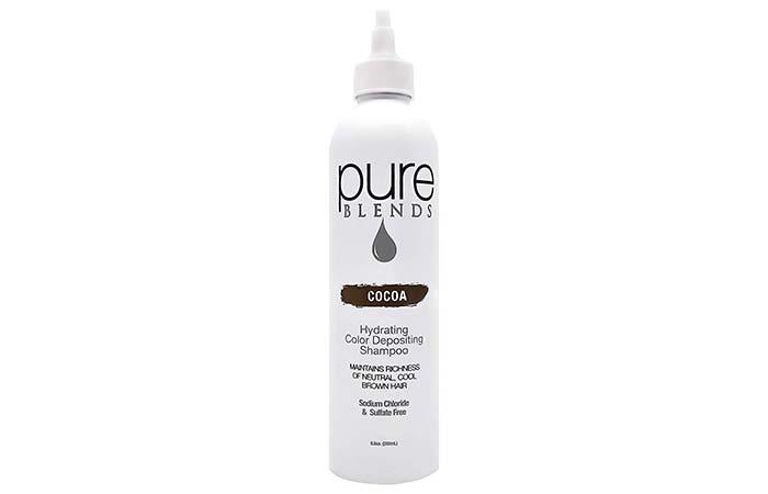 Pure Blends Hydrating Color Depositing Shampoo – Cocoa 