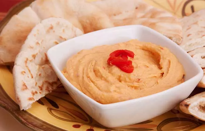 Roasted Red Pepper Hummus