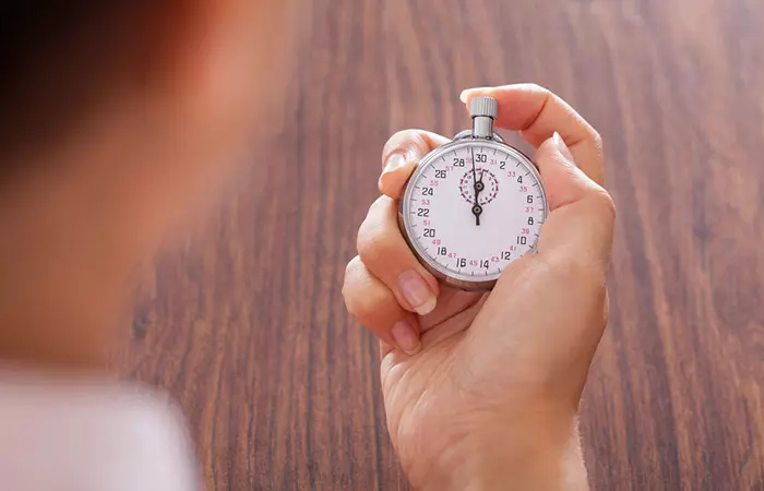 Set Time Frames For All Of Your Work