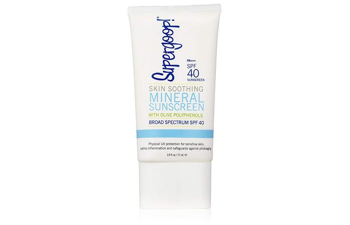 Supergoop SKin Soothing Mineral Sunscreen