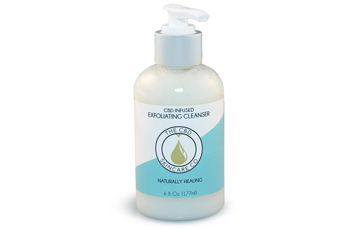 The CBD Skincare Co. CBD Infused Exfoliating Cleanser