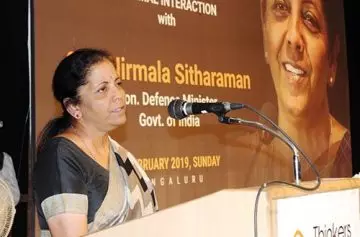 Today, Nirmala Sitharaman is the first (full-time) woman Defence Minister of India.